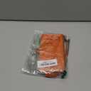 Defencase for iPhone 17 Pro Magnetic Wallet Case Compatible with Magsafe with RFID Blocking Zipper & Card Holder for Women Men PU Leather Strap Detachable Case for iPhone 17 Pro (6.3 inch), Orange