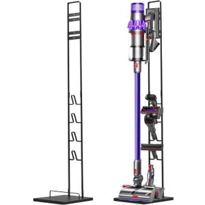 Foho Vacuum Stand for Dyson V11 V10 V8 V7 V6,Stable Metal Storage Bracket Stand Holder for Dyson Handheld DC30 DC31 DC34 DC35 DC58 DC59 DC62 Cordless Vacuum Cleaners & Accessories & Attachments