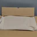 Favoyard Outdoor Seat Cushion Set 24 x 24 Inch Water-Resistant & Fade-Resistant Patio Furniture Cushions with Removable Cover Deep Seat & Back Cushion with Tie Straps for Chair Sofa (Beige)