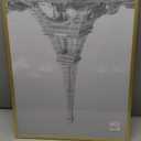 upsimples 18x24 Picture Frame Gold 3 Pack, Scratch-Proof Poster Frames 18 x 24 for Photo Gallery - Slide-In Strips, Horizontal or Vertical Wall Mounting