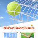 VEVOR Lacrosse Goal, 4' x 4' Portable Lacrosse Net for Small Kids
