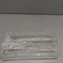 Acrylic Necklace Holder Stand,Clear Necklace Organizer with 24 Hooks,Dustproof Rotation Jewelry Storage Holder,Enclosed Long Necklaces Display Rack Pendant Bracelets Display Case Jewelry Display Box