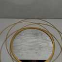 Wall Mirror Mounted Round Decorative Mirrors Circle for Bathroom Vanity, Living Room or Bedroom, Size 20x20