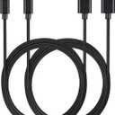 MaGeek Micro USB Cable (2-Pack)(10ft), Extra Long High Speed USB Charge and Sync Cord for Samsung, Nexus, LG, Motorola, Android Smartphones and More (Black)