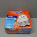 Hefty Ultra Strong 13 Gallon Bags, Tall Kitchen Bags 13 Gallon Size, Drawstring Closure, Continuous Odor Control, White, Clean Burst Scent, 110 Bags