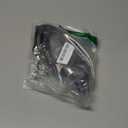 TwoEar 4FT 1IN Strong Black Dog Leash with 2 Padded Handles, Traffic Handle Extra Control, Comfortable Soft Dual Handle, Auto Lock Hook, Reflective Walking Lead for Small Medium and Large Dogs