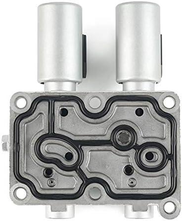 Transmission Dual Linear Solenoid 28020-PLX-305 90428D 88957A for Honda Civic 2001-2005 01-05 1.7L 2.0L 1.3