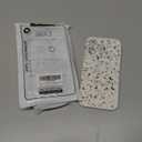 Compatible with iPhone 15 Pro Max Case Cute Flower for Women Girls Floral Rose Design Vintage Shockproof Soft Girly Slim TPU Fashion Protective Phone Cover - White