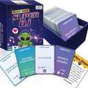 Super DJ Play Your Best Song Card Game, Music and Karaoke Party Game for Adults and Teens(180 Prompts & Action Cards)