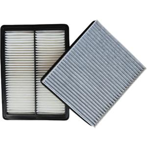 2 x Engine and Cabin Air Filter Kit Fit for Hyundai Palisade 2020-2025 (WP10080 WA10271)
