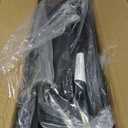SPORT BEATS Stadium Seats with Back Support Bleacher Chairs with Back and Cushion Thick Padded Bleacher Seats Includes Shoulder Strap Black 1pc Large - 18.5" W x 14" D x 18.5" H