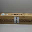 EMART 5 * 6.5ft White Photo Backdrop Stand Kit with T-Shape Stand