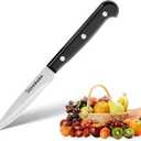 3.7 inch Small Kitchen Knife, Small Paring Knife Best & Chef knife For Fruits And Vegetables, With Razor-Sharp Blade And Ergonomic Handle, Perfect For Peeling And Slicing