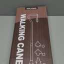 Walking Cane LIXIANG Cane for Man/Woman | Mobility & Daily Living Aids | 5-Level Height Adjustable Walking Stick | Comfortable Plastic T-Handle Portable Walking Stick Folding Cane