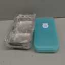 4 Pack Stainless Steel Snack Containers Reusable, Grab and Go 2 Compartment Food Storage Meal Prep Containers with Lids Stackable for Travel Camping School Lunch, Gifts for Gym Home Cooks