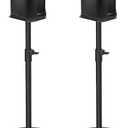Pack of 2 Height Adjustable Speaker Stand for Bose S1 Pro/S1 Pro+ Floor Stand, Extends 45" to 54", Holds up to 20LBS, Wireless Studio Monitors Heavy Duty Speakers Stands for Bose, with Screws