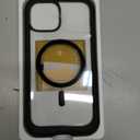 Miracase Magnetic for iPhone 14 Case 6.1",Full-Body Bumper, [Bubble Free] Built-in Tempered Glass Screen Protector+Lens Protector,Compatible with MagSafe,No Gap,Drop Proof Phone Case 14 Cover,Black