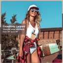 Phone Lanyard Crossbody Wrist Strap, Clip and Go Strap for Phone with Wallet Crossbody, Adjustable Phone Strap Compatible with All Phones (Peach)