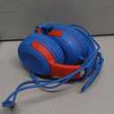 ELECDER Kids Headphones, S8 Wired Headphones for Kids with Microphone for Boys Girls, Adjustable 85dB/94dB Volume Limited, 3.5 mm Jack for School/Kindle/Smartphones/Tablet/Airplane Travel(Blue/Red)