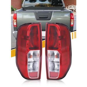 LIWEDFG Tail Light Assembly Compatible with Nissan Frontier 2005-2021 | Suzuki Equator 2009-2012, Halogen Type Rear Lamp Replacement for NI2800170 26555EA825 NI2801170 26550EA825, Red Lens Pair