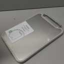 Sumzzz Stainless Steel Cutting Board for Kitchen, 2-in-1 Double-Sided Chopping Board, Food Grade Stainless Steel/ PP, Easy to Clean, Large Size, Non-Slip, 16”×11”