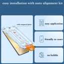 3 x 2 PCS Screen Protector Tempered Glass for Google Pixel 10 Pro XL/9 Pro XL Scratch Resistant 9H Hardness Film with Alignment Tool Easy Installation Kit