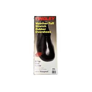Weather tuff stretch rubber overshoes 2XL fits 12 1/2 - 14