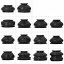 14Pcs Universal Turn To Rod Arm Ball Joint Head Dust Protection Rubber Cover Track For Car Suspension Steering Parts Accessories