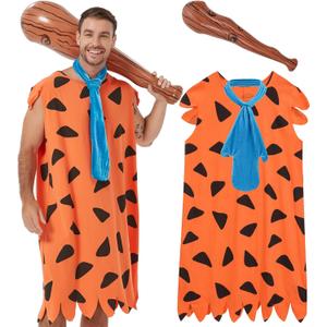 qnprt Adult Mens Couples Halloween Costumes Funny Simple Outfit (XX-Large)