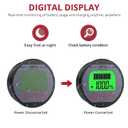 BINTA Shunt Battery Monitor 8-120V 0-150A Voltmeter Ammeter, Voltage Current Meter, Backlight Waterproof Battery Meter for Auto Car RV Motorhome Motor Golf Cart Trucks Boat Solar Panel