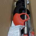 Cordless Weed Wacker Eater Battery Powered, 21V Electric Weed Trimmer with 2 Battery Operated & Charger & Wheels & Shears, 3 in 1 Lightweight No-String Grass Trimmer/Brush Cutter/Lawn Edger for Garden