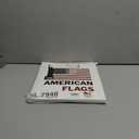 Bradford American Flag 2x4 ft Outdoor Embroidered US USA Flags Double Sided Heavy Duty, 24x48 inch American Flag with 2 Brass Grommets Outsides Insides Decoration