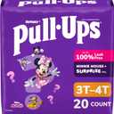 Pull-Ups Girls' Potty Training Pants, Size 3T-4T Training Underwear (32-40 lbs), 20 Count