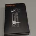 Compressed Air Duster, 130,000RPM Ultra-Powerful Cordless Electric Air Duster with 8000mAh Rechargeable Battery, 4-Gear Adjustable Air Blower for Keyboard, Computer, Car, Home Cleaning (Black)