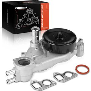 A-Premium Engine Water Pump with Gasket Compatible with Cadillac CTS 2004-2007 & Chevrolet Corvette 2005-2008 & Pontiac G8 2008-2009