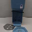 BELLA Single Serve Coffee Maker, K Cup & Coffee Ground Compatible with Removable, Adjustable Drip Tray, Auto Shutoff & Reusable Dishwasher Safe Accessories, Brews 6oz to 14oz, 1000 Watt, Surf