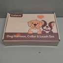 LOBEVE No Pull Dog Harness, Collar & Leash Set | Includes Dog Seat Belt, Collapsible Bowls & Poop Bag Dispenser. Ideal for Training, Walking, Hiking. Fits Small to Large Dogs(Blue-S)