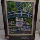 LEGO Art Claude Monet Bridge Over a Pond of Water Lilies - Building Sets for Adults, Ages 18+ - Wall Decor for Living Room or Home Office - Gift for Women & Men - 31220