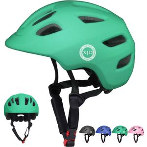 XJD Toddler Helmet Kids Bike Helmet for Infant/Baby Multi-Sport Adjustable Skateboard for Kids Boys Girls Lightweight for Age 1 and Older (XX-Small: 17.32"-18.89" / 44-48 cm, Green)