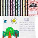 Henoyso 12 Pcs Blank Books for Kids to Write, Primary Composition Notebook K-2 Journal Ruled Books Student 1st 2nd Grades Writing Drawing Practice for Preschool Back to School Supplies (12 Color)