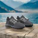 DLGJPA Men's Lightweight Quick Drying Aqua Water Shoes Athletic Sport Walking Shoes, 9.5