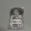 PATIKIL 3.5" Metal O Ring, 2 Pcs Heavy Duty 304 Stainless Steel O Rings Welded Round Rings for DIY Crafts Hardware Belt Dog Leash Macrame, 6x90mm