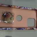 Hocase for iPhone 14 Pro Max Case, Heavy Duty Shockproof Protection Soft Silicone Rubber+Hard Plastic Bumpers Hybrid Protective Case for iPhone 14 Pro Max 2022 - Rose & Lily Flowers
