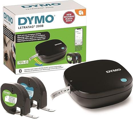 DYMO LetraTag 200B Portable Thermal Bluetooth Label Maker, 1.77 x 4.72 x 4.72