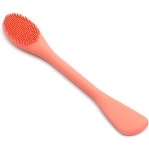 VICASKY 4Pcs Double Head Silicone Facial Cleansing Brush Gentle Skin Scrubber for Makeup Removal and Daily Face Cleaning Travel Friendly and Durable Design