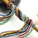 2mm Glass Beads Faceted Glass Bead Colorful Crystal Loose Beads for Jewelry Making DIY1300
