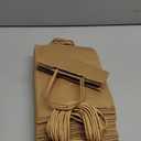 50 Pack Small Brown Paper Gift Bags with Handles, 5.8"x3.2"x8.25" Kraft Paper Gift Bags for Retail, Birthday Parties, Shopping, Versatile Craft Bags & Goodie Sacks