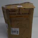 MoreFeel Collapsible Baby Bathtub for Newborn with Thermometer & 1 Hooded Towel & 1 Soft Floating Cushion,Portable Travel Bathtub with Drain Hole, Durable Foldable Baby Tubs for Infants to Toddler (Grey)