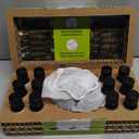 VEDA TINDA SCENT Waterless Diffuser with 12 Pack Hotel Fragrance Oils, Battery Operated Nebulising Diffuser for Home, Luxury Essential Oil Blend Inspired by 5-Star Hotels, Aromatherapy Gift Set