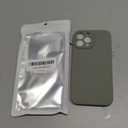 SUPFINE Designed for iPhone 13 Pro Max Case,Premium Liquid Silicone with Soft Anti-Scratch Microfiber Lining Upgraded Camera Protection Slim Shockproof Phone Case for Men Women Girls,Patina Green